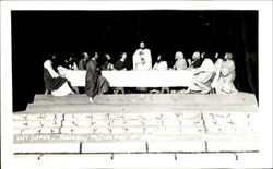 Last Supper, Black Hills Passion Play Of America Religious Postcard Postcard