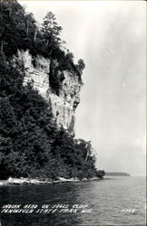 Indian Head On Eagle Cliff, Peninsula State Park Postcard