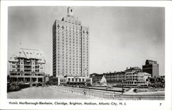 Hotels Marlborough-Blenheim, Claridge, Brighton, Madison Postcard