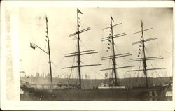 Ship - Springfield, Oregon Postcard