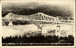 Bridge Of The Gods Stevenson, WA Postcard Postcard