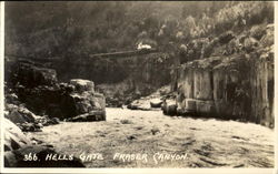 Hells Gate Fraser Canyon British Columbia Canada Postcard Postcard