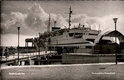 German Ship Postcard