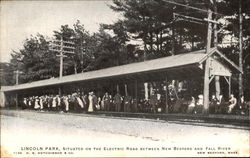 Lincoln Park New Bedford, MA Postcard Postcard