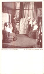 RH White Co. Leaders In Upholsteries Boston, MA Postcard Postcard