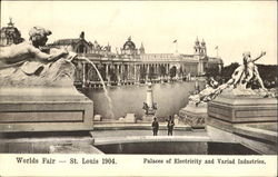 Palaces Of Electricity And Variad Industries Postcard