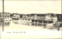 The Dam Beloit, WI Postcard Postcard