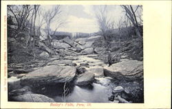 Bailey's Falls Peru, IL Postcard Postcard