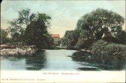 Old Mills Ruins Postcard