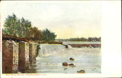 Old Mill Ruins Postcard