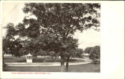 Fair Ground Park Rockford, IL Postcard Postcard