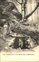 Old Indian Cave Wissahickon Philadelphia, PA Postcard Postcard