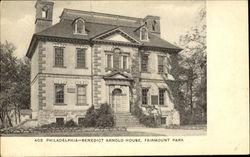 Benedict Arnold House, Fairmount Park Philadelphia, PA Postcard Postcard