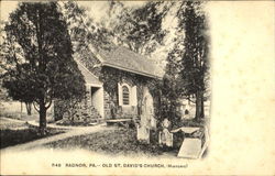 Old St. David's Church Postcard