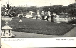 Public Garden Postcard