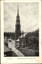 Park Street Church Boston, MA Postcard Postcard