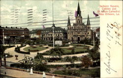 Jackson Square New Orleans, LA Postcard Postcard