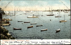 Marblehead Harbor Postcard