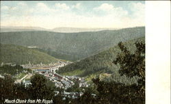 Mauch Chunk From Mt. Pisgah Postcard