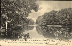 Vassar Lake, Vassar College Postcard