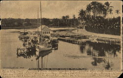 Royal Palm Boat House Miami, FL Postcard Postcard