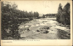 Contoocook River Park Postcard