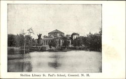 Sheldon Library St. Paul's School Postcard