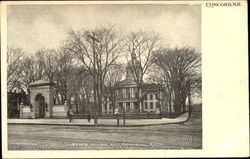 State House And Memorial Arch Postcard