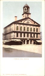 Faneuil Hall Boston, MA Postcard Postcard