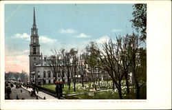 Granary And Park Street Church Postcard