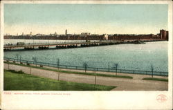 Across Charles River Postcard