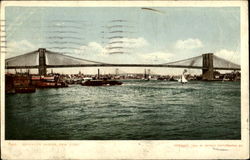 Brooklyn Bridge Postcard