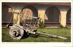 Old Mexican Carreta Postcard