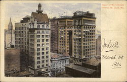 Heart Of The Business District St. Louis, MO Postcard Postcard