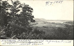 View Of Mississippi River And Eagle Point Park Postcard