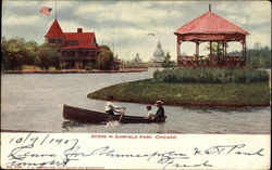 Scene In Garfield Park Postcard