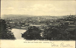 White Rock And Franklin Hills Postcard