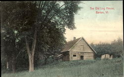 The Old Log House Postcard