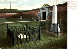 Fort Moultric And Grave Of Oceola The Indian Chief Postcard