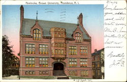 Pembroke Brown University Providence, RI Postcard Postcard