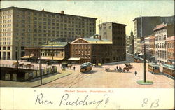 Market Square Providence, RI Postcard Postcard