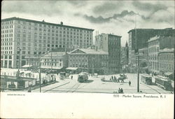 Market Square Providence, RI Postcard Postcard