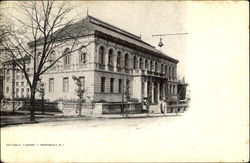 The Public Library Providence, RI Postcard Postcard