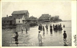 The Bathers Quonochontaug Postcard