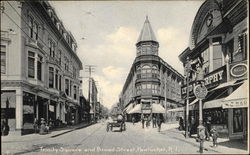 Trinity Square And Broad Street Postcard