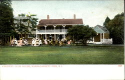 Country Club House Postcard