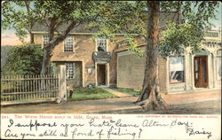 The Witch House Built In 1634 Salem, MA Postcard Postcard