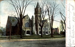 Mary Lyon Hall, Mt. Holyoke College Postcard