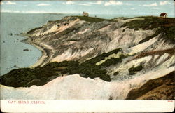 Gay Head Cliffs Postcard