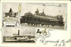 Hotel Nantasket Nantasket Beach, MA Postcard Postcard